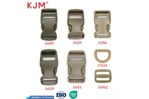 Custom Logo Quick Release Plastic Buckles Bag Safety Lever Adjustable Strap Paracord Buckles For Tactical Belts Tactic Bags