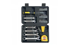 48pc Hand Tool Set Home Repair Wrench Tool Kit Screwdriver Tool Box
