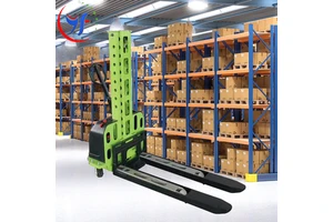 Stock Ready to Ship Hot Sale 500kg 700kg 1 Ton Self Loading Portable Forklift Electric Stacker Lift Factory Price