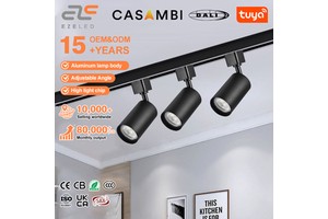 New Product for Mall Lighting and Decorating Aluminum Material 15/24/36 Angle Adjustable Led COB Track Light