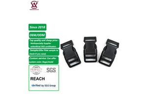 High Quality Customizable Plastic Quick Release Buckle Factory Direct Price Durable Side Release Clip for Bag Strap Accessories