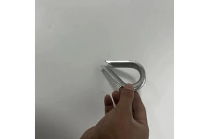 Factory Direct Sales JN Brand Hebei Made Galvanized Steel Carbon Steel Thimble Wire Rope Cable Rigging for Lifting Industry