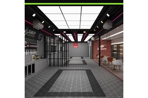 LED Lights Panel Car Detailing Workshop Ceramic Coating Workshop Ceiling Lighting Garage Markets