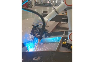 Collaborative Industrial Welding Robot with MIG Welding Equipment Wire Feeder & Torch Core Components Including Motor Bearing