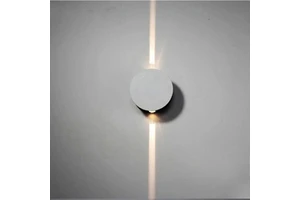 Porch Wall Lights Crossing Star Effect Ray Decoration Vertical Square Round Wall Lamp Linear Beam Landscape Lighting