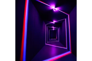 10W LED Window Sill Door Frame Lamp Wall Spot Lights Hotel KTV Bar Corridor Trick Light 360 Degree Line Ray Window Lamps