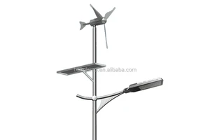 Energy Saving Solar Power Street Light Wind and Solar Hybrid Led Solar Street Light Outdoor