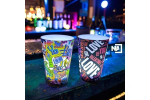 Customisable Led Cup Led Cup Holder Lights Liquid Activated Led Cup Parti Led Cup Led Cup Happy New Year Party