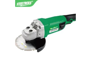 Steeltreks Hardware Angle Grinders Portable Power Tool Heavy Duty Hand Grinder Electric 150mm Wall Metal Cutting Angle Grinders