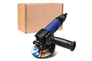 Speed Adjustable 4'' Air Angle Grinder 11000RPM Powerful Pneumatic Tool for Polishing and Grinding