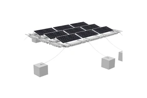 Floating Solar Power Energy System On The Sea Solar Panels For Floating Solar Project