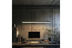 Temperature Resistance Led Recessed Linear Light Suspended Black Led 30W Profile Aluminium Led Linear Light With Lens
