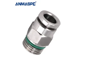 PC-G Male Thread Pneumatic Air Fittings Inner Hexagon Straight in Thread Connector Rotary Joint Air Hose Connector
