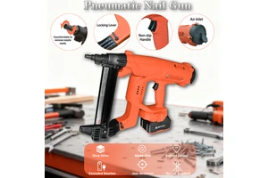 F30 electric cordless pneumatic nail gun High-Capacity concrete steel nail gun lithium battery Brad Nail Gun for Wood