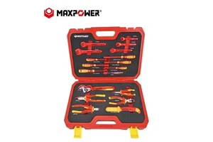 Maxpower 1000V Insulated Electrician Tool Set with Screwdrivers Insulated Pliers and Wrench