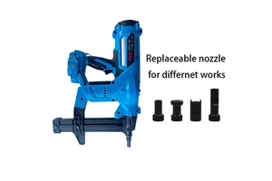 DCCN40A Cordless Concrete Nail Gun for Wood Battery Concrete Nailer Electric Nail Gun Powder Cordless
