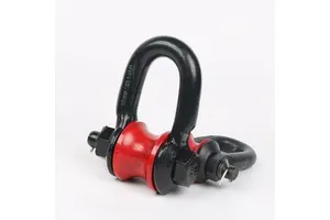 Galvanized Steel Pulley Shackle Dee Type Carbon Steel Bow Pattern for Industrial Mining Heavy Industry Use Forged Anchor Shackle