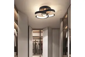 European Small Ceiling Lamp Led Light for Hallway and Bedroom Decor JY8200