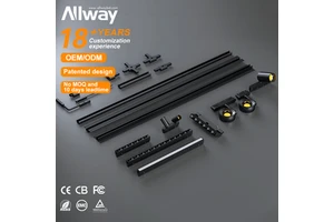 ALLWAY New Arrival Aluminum Indoor Shop Hotel Track Lighting System 3w 4w 5w 8w Linear Magnetic Led Track Light