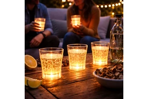 Innovative LED Light Up Cup Glowing Drinking Tumbler Reusable Party Bar Cocktail Cup