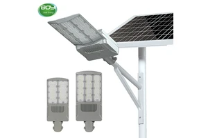 High Brightness 400W/600W Solar Street Light with Remote IP65 - All-in-One Kit