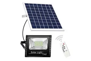High Quality LED Solar Flood Light IP67 Waterproof 25W-200W with Remote Control for Garden Use