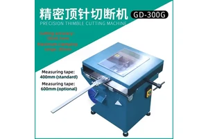 GD-300G 300mm 400mm Precision Ejector Pin Cutting Machine, High Speed Thimble Cut Off Machine for Round Rod / Punch Pin