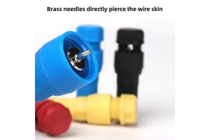 Thimble T-Shaped Downlight Connector with Quick Piercing Wire No Wire Breaking or Stripping Required Posi-Tap Connector