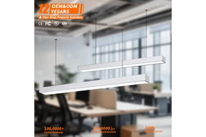 Suspended Ceiling Gym Led Linear Light White Aluminum 1200mm 36w Led Linear Light