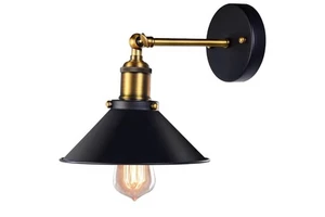Adjustable American Iron UFO Wall Lamp Interior Vanity Stairs Sconces Corner Bedside bar Restaurant Corridor Wall Bracket Light