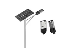 Outdoor Solar Street Light 200W High Brightness Aluminum Body with Motion Detector