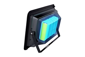 High-Power IP67 ABS LED Solar Lamp Garden Lighting Waterproof Ultra-Bright Dimmable Street Floodlight 120 Beam Angle 6000K