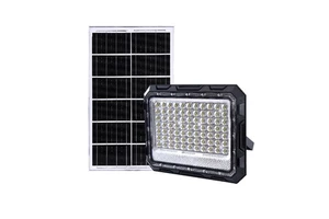 High Brightness Remote Control Abs Ip66 Waterproof Street Floodlight Outdoor 50w 100w 200w 300w 400w Led Solar Flood Light