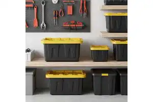 Professional Grade Storage Organizer Heavy Duty Lockable Camping Storage Box Outdoor Storage Box Storage Tote Tool & Industrial