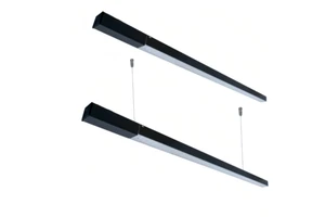 RONSE White 1500mm Linear LED Track Pendant Light Office Dining Aluminum Wholesale Price For Supermarket Direct Suspended LED