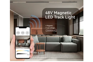 Low Voltage 48V Grill Linear Track Lighting 30w Track Magnetic Light