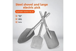 New 65A Electric Pickaxe Flat Wide Chisel Shovel for Garden Shoveling Soil Trimming Edges Digging Ditches