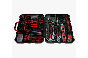 Handyman Tool Kit Carbon Steel Multi-Style Home Repair Manual Tools Set Gift Idea Hardware Tool Box Set Various Sizes