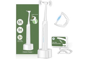 Electric Flosser ABS Material for Teeth Instead of Water Floss Floss Picks for Stimulator Tongue Cleaner Dental Tools Home Use