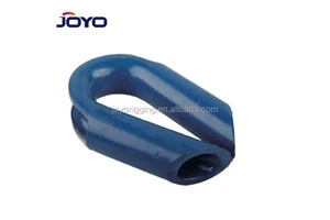 High Quality Rigging Galvanized or Painted Pipe/tube Type Steel Wire Rope Thimble
