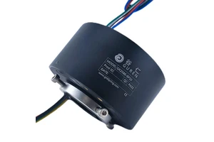 Electricity Slip Ring Rotary Joint Electrical Connector 10A 440VAC/VDC 250rpm 25.4mm Diameter 6 Wires CE ROHS Certified Electric