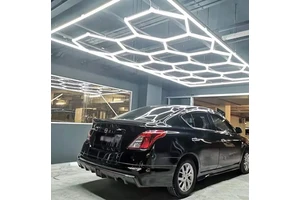 HanYin Innovative Technology square Garage Lights Battery Powered Garage Light for Carworking Space