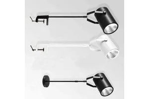 Exhibition Lighting Hanging Long Arm Clamp Exhibition Hall Background Wall Long Rod LED Telescopic Spotlights Exhibition Lights