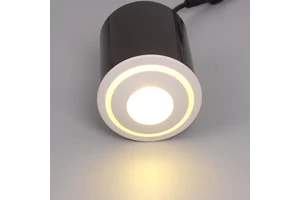 Factory Priced Modern 3W Aluminum LED Stair Step Wall Lamp Recessed Indoor Outdoor for Home Hotel Bedroom with Beautiful Design