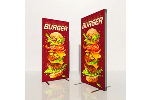 Light Box Advertising Outdoor Acrylic Rectangular Signage Signs Custom Led Fabric Light Box
