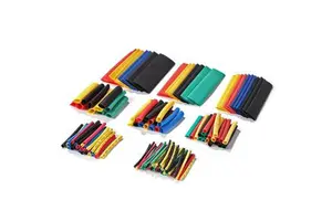 164pcs Assorted Flame Retardant Polyolefin Heat Shrink Tube Insulated Shrinkable Wrap Wire Cable Sleeve Tubing Cover Set Kit