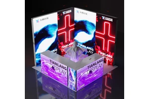 TianLang Led Light Box Stand Trade Show Display Booth Trade Show Booth Track Lights