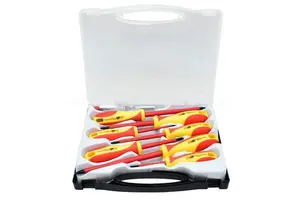Pieces OEM VDE Insulated Electric Vehicle Repair & Maintenance Tool Set with Hard Case for High-Voltage Equipment