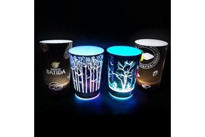 12OZ 14OZ 16OZ LED Light-Emitting Flash Cup Water Bright Bar Party Cheer for Christmas IP65 Rated