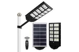 Powerful Outdoor Solar Lamp 12000 Lumens Lighting LED Garden Lamp Solar Panel Lamps Waterproof Street Light